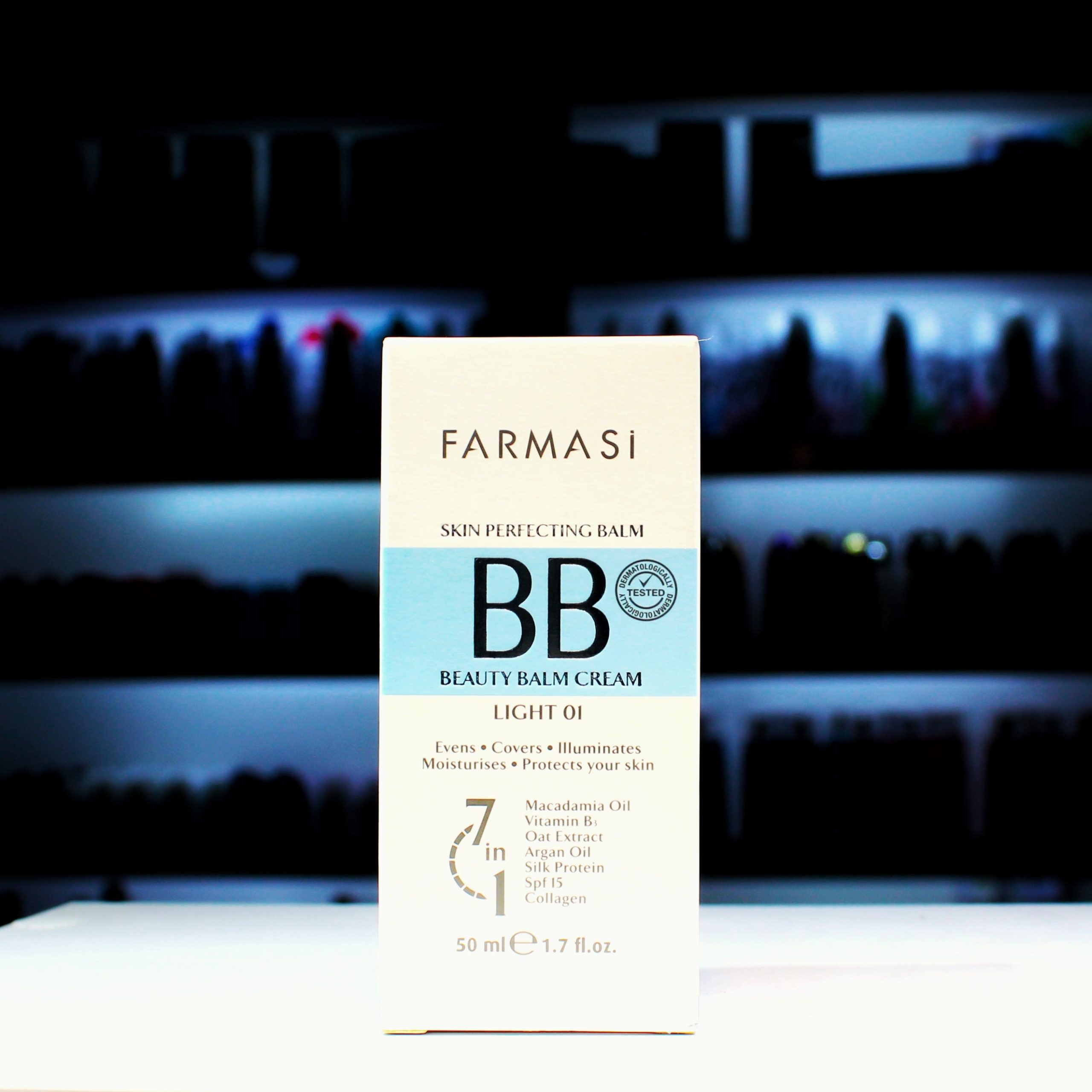 کرم پودر Farmasi مدل BB L1