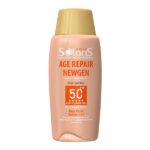 ضدآفتاب فلوئيدی بژروشن سولاريس Solaris مدل ايج ژن SPF50 ميل 75