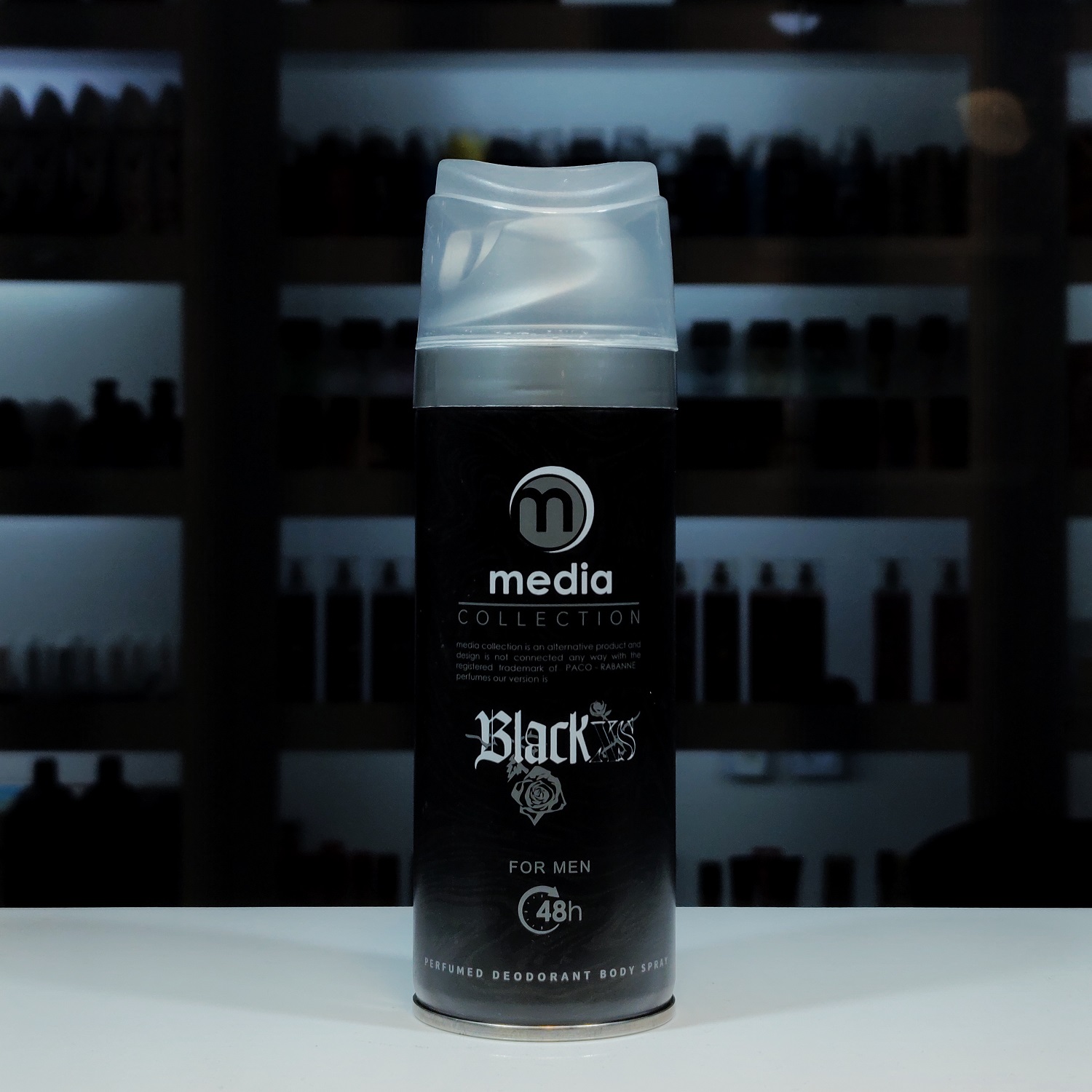 1000123269-01 اسپری بدن مردانه Media مدیا مدل Black XS - Image 1
