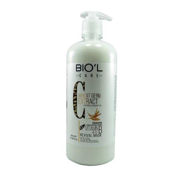 2411592 ماسک مو بیول مدل Wheat Germ Extract حجم 800 میلی لیتر - Image 1