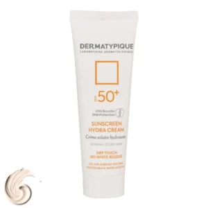 ضدآفتاب بی رنگ Dermatypique درماتیپیک مدل SPF50 پوست خشک