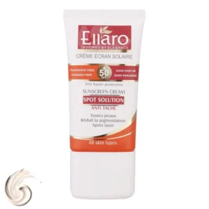 کرم ضد آفتاب و ضد لک بی رنگ الارو Spot Solution SPF50 حجم 40 میلی لیتر