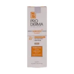 ضدآفتاب کرم پودری بژ روشن Proderma پرودرما مدل SPF40 پوست حساس