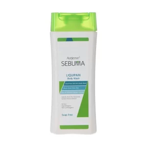 مایع شستشوی بدن Sebuma سبوما مدل Liquipain پوست چرب و آکنه دار 250 میل