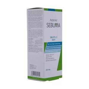 اسپری ضدجوش بدن Sebuma سبوما مدل Salicyl 2 جهت رفع آکنه بدن 250 میل
