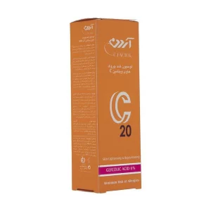 لوسیون ضدچروک Aredene C-Factor سی فکتور مدل C20 ویتامین C و AHA میل 30