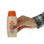کرم ضد آفتاب آردن spf50 مناسب پوستهای حساس رنگی بژ طبیعی