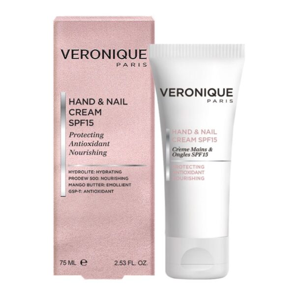 کرم دست و ناخن Veronique ورونیک مدل SPF15 میل 75 - Image 2