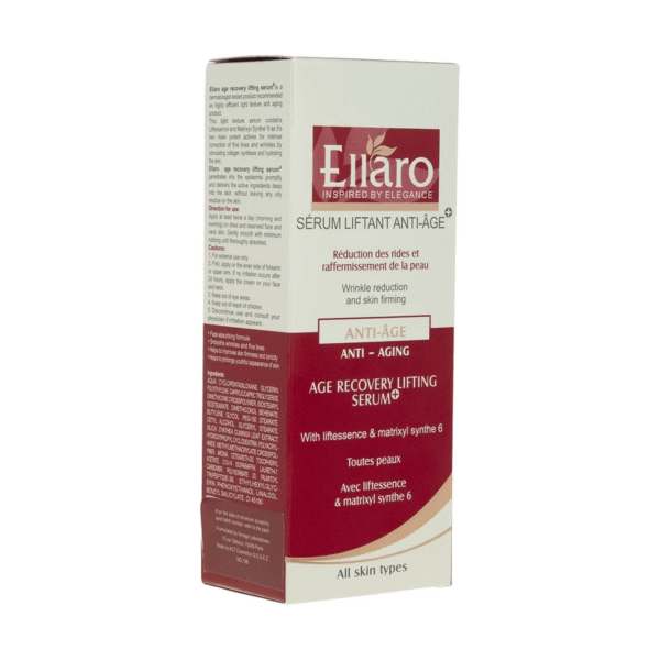 سرم ضد چروک و لیفتینگ الارو مدل Age Recovery حجم 30 میلی‌لیتر - Image 2